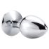 Desirel Pink Jewel L - Anal Plug (Silber-Pink)