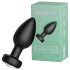 Desirel Easy Obsidian - Akku-Radio Anale Vibrator (schwarz)