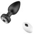 Desirel Easy Obsidian - Akku-Radio Anale Vibrator (schwarz)