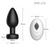 Desirel Easy Obsidian - Akku-Radio Anale Vibrator (schwarz)