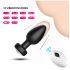 Desirel Easy Obsidian - Akku-Radio Anale Vibrator (schwarz)