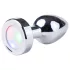 Desirel GlowPlug - leuchtender Analplug - klein (silber)