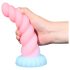 OgazR - leuchtendes Einhorn-Dildo - 22cm (Regenbogen)