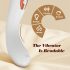 IntiGlow - LED G-Punkt Vibrator für Vaginalverjüngung (Weiß)