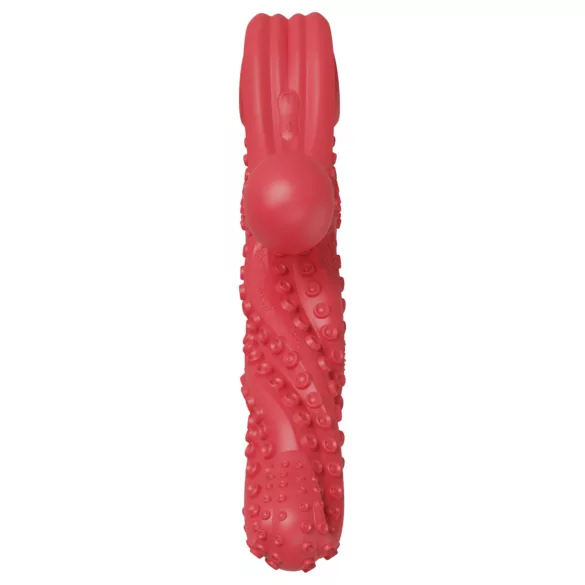 Krake-Vibrator mit Schwingarm (Rot)