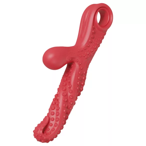 Krake-Vibrator mit Schwingarm (Rot)