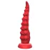 Roter ferngesteuerter Saugnapf-Oktopus-Vibrator