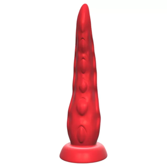 Roter ferngesteuerter Saugnapf-Oktopus-Vibrator
