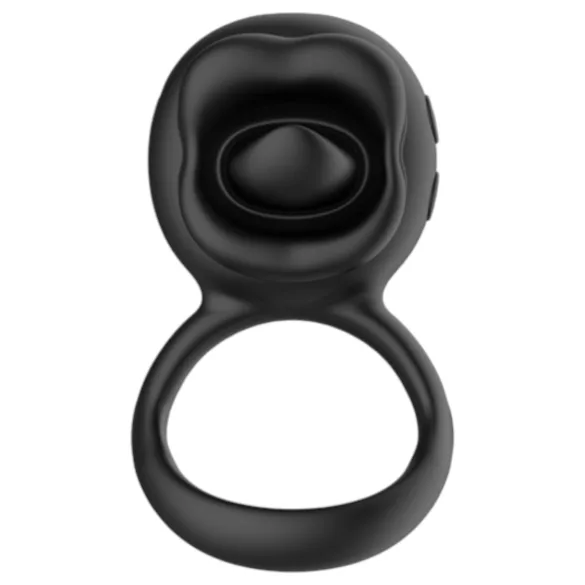 Biu-Biu - Penisring und klitorale Vibratorlecker (schwarz)