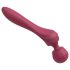 Lonely - gebogener Massagestab Vibrator (rot)