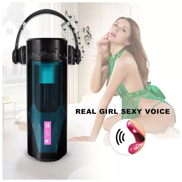 Lonely - Stoßender, stöhnender Masturbator (Schwarz)