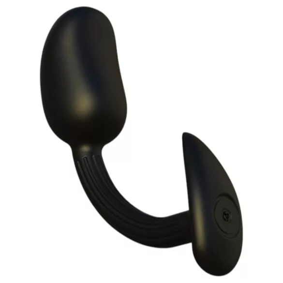 Kangvo - magnetischer Prostata-Massagegerät Analplug mit Kugellagerrolle (schwarz)