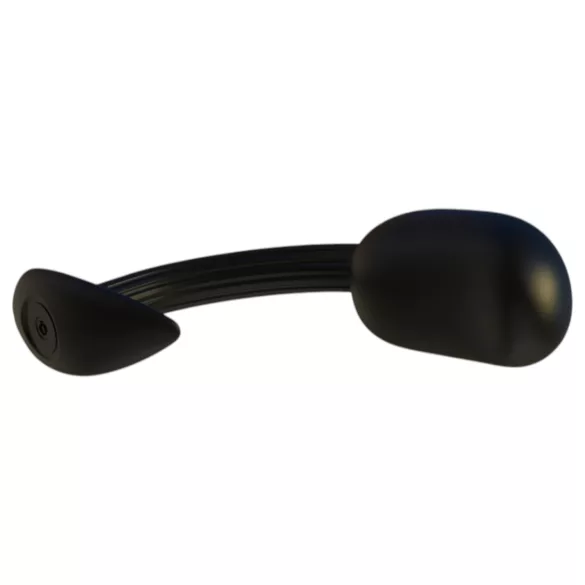 Kangvo - magnetischer Prostata-Massagegerät Analplug mit Kugellagerrolle (schwarz)