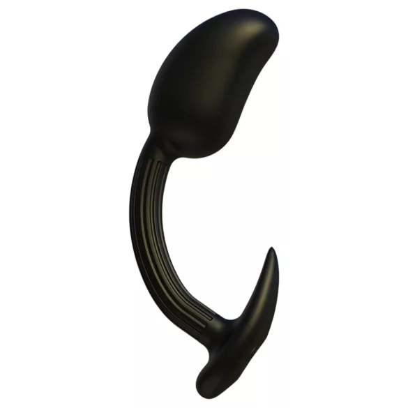 Kangvo - magnetischer Prostata-Massagegerät Analplug mit Kugellagerrolle (schwarz)