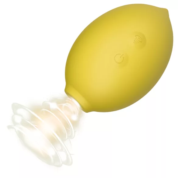 Lemon Squeeze - klitorale Saugvibrator in Zitronenform (gelb)