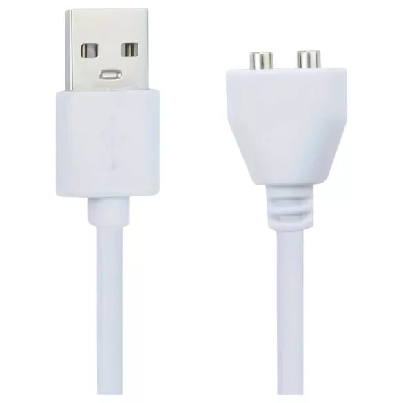 Pleasure Charge Loveline - magnetisches USB-Ladekabel (weiß)