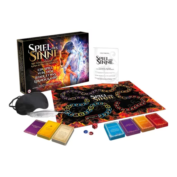 Spiel der Sinne - erotisches Gesellschaftsspiel für Erwachsene (Deutsch)