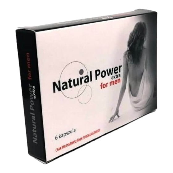 Natural Power - Nahrungsergänzungskapsel für Männer (6 Stück)