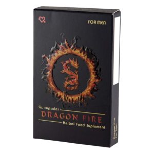 Dragon Fire - Nahrungsergänzungskapsel für Männer (6er Pack)