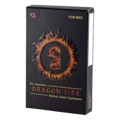   Dragon Fire - Nahrungsergänzungskapsel für Männer (6er Pack)