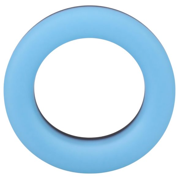 Doc Johnson The Big O - leuchtender Penisring (blau)