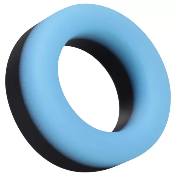 Doc Johnson The Big O - leuchtender Penisring (blau)