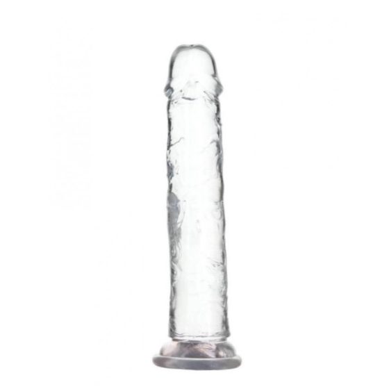 Addiction Crystal - Standfuß Dildo (transparent) - 20cm