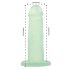 Addiction Coctails - Grüner Saugfuß-Dildo