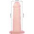 Addiction Cocktails - Saugnapf-Dildo (Pfirsich)