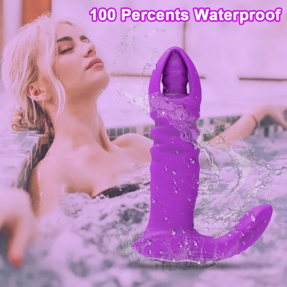 AlvUp - Intelligenter Stoß Analdildo (Lila)
