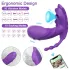 AlvUp - App-gesteuerter aufsetzbarer Vibrator (lila)