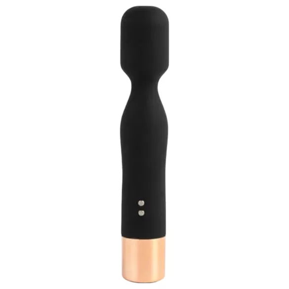 Charmanter Luststab - Wiederaufladbarer Massagestab (schwarz)