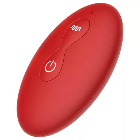 Rose Plug - Akku, Funk Analdildo (rot)