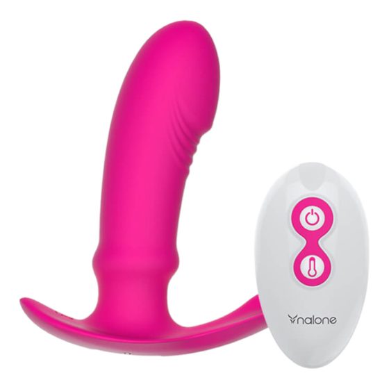 Nalone Marley - Akku, beheizbare, funkgesteuerte Prostata-Vibrator (Pink)