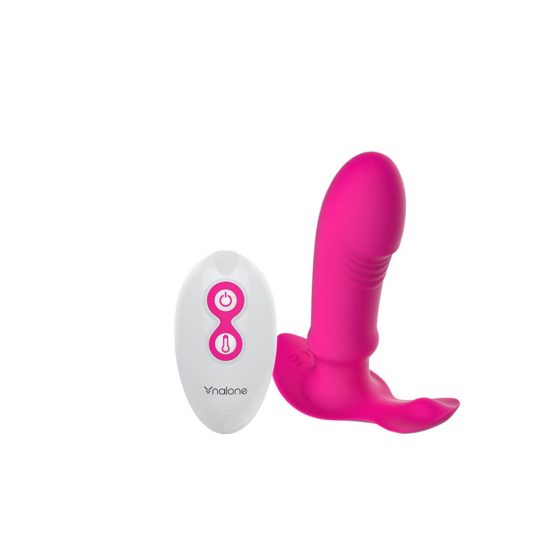 Nalone Marley - Akku, beheizbare, funkgesteuerte Prostata-Vibrator (Pink)