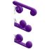 / Snail Vibe Duo - Akku, 3in1 stimulierender Vibrator (Lila)