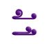 / Snail Vibe Duo - Akku, 3in1 stimulierender Vibrator (Lila)
