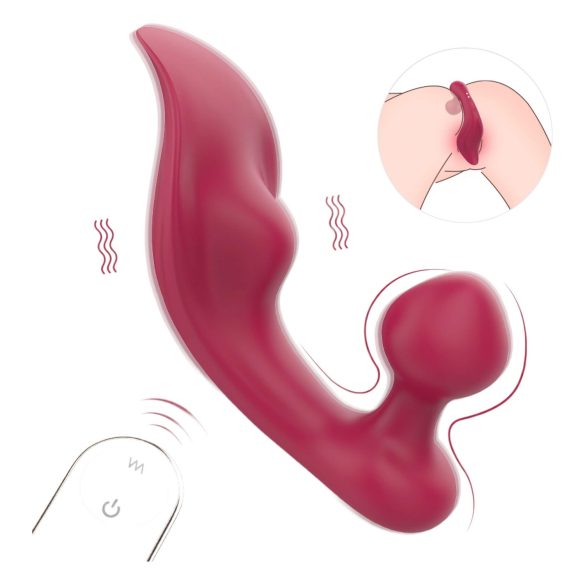 Sex HD Chomper - Klitoris- & Analvibrator (Rot)