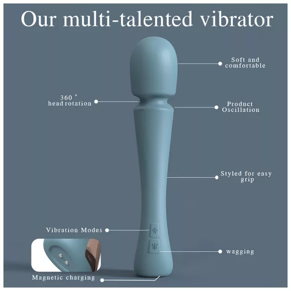 SEX HD Dancer - Massagevibrator (türkis)