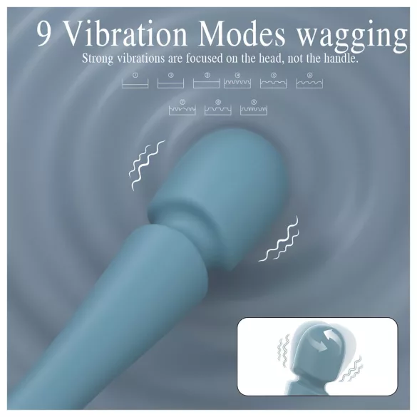 SEX HD Dancer - Massagevibrator (türkis)