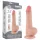 Sliding-Skin - Dildo mit Saugnapf, zweischichtig - 19,5 cm (naturfarben)