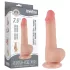 Sliding-Skin - Dildo mit Saugnapf, zweischichtig - 19,5 cm (naturfarben)