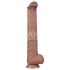 Lovetoy - zweischichtiger XXL Dildo - 36,5 cm - (natur)