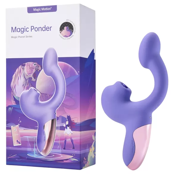 Magic Motion Magic Ponder - 2in1 Klitorisstimulator mit Arm (lila)