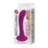 Pretty Love Baile - gebogener Analplug mit Saugnapf (pink)