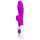 Pretty Love Snappy - wasserdichter G-Punkt-Vibrator mit Klitorisstimulator (lila)
