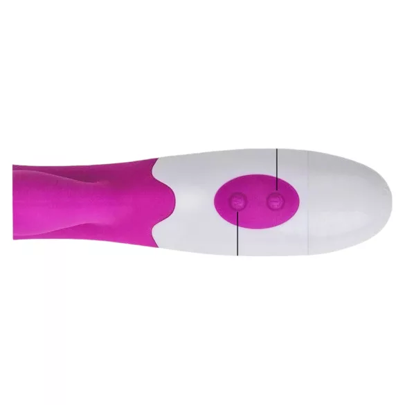 Pretty Love Snappy - wasserdichter G-Punkt-Vibrator mit Klitorisstimulator (lila)