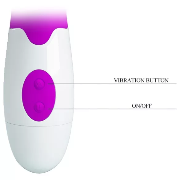 Pretty Love Arthur - G-Punkt Vibrator mit beweglichem Kopf (Lila)