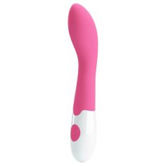   Pretty Love Bishop - Wasserfester G-Punkt-Vibrator (pink-weiß)