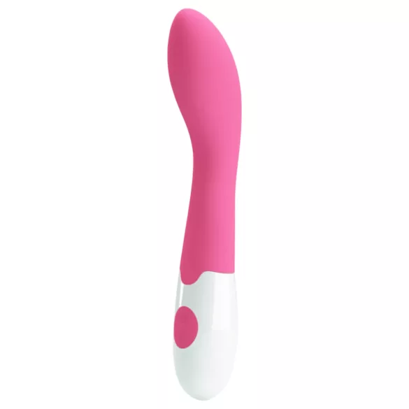 Pretty Love Bishop - Wasserfester G-Punkt-Vibrator (pink-weiß)